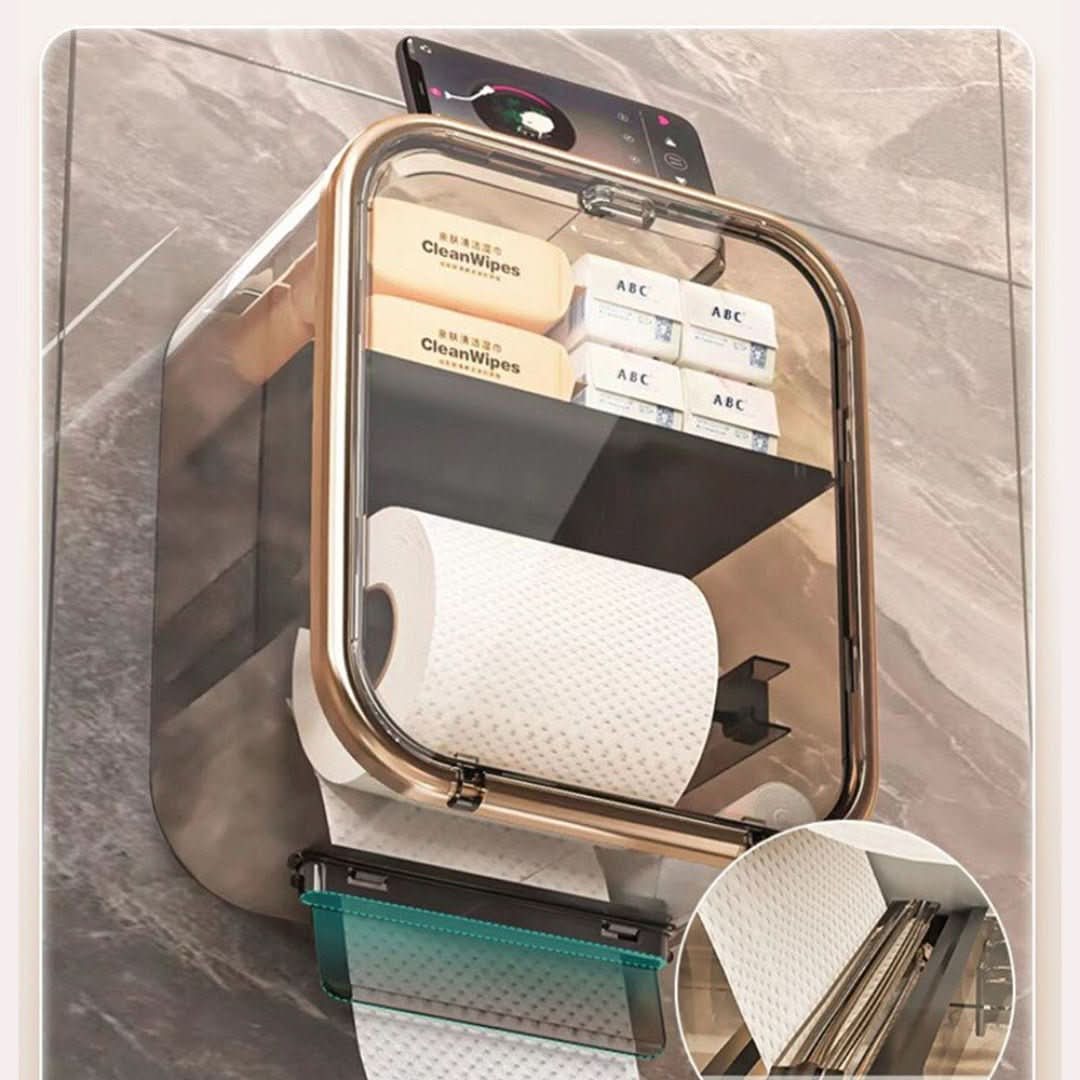 ABS Bathroom Storage Box for Wall Mounting