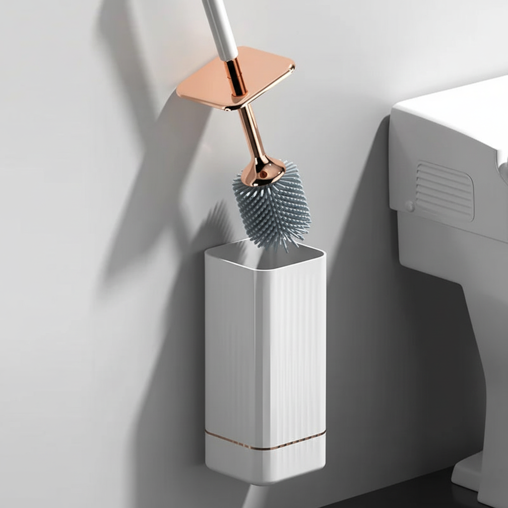 Plastic Toilet Brush for Wall Mounting