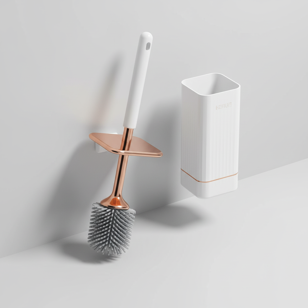 Plastic Toilet Brush for Wall Mounting