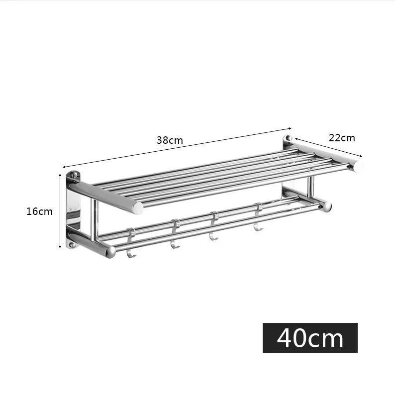 Stainless Steel Towel Holder for Wall Mounting