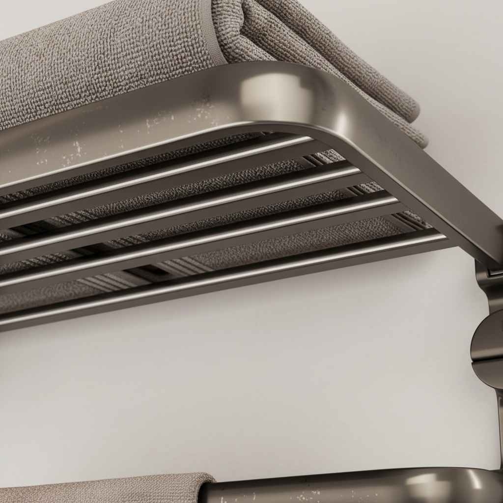 Mounted Towel Shelf for Wall Installation