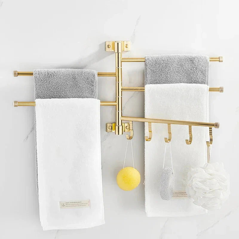 Towel Lattice - Triple Arm Design for Wall Mounting