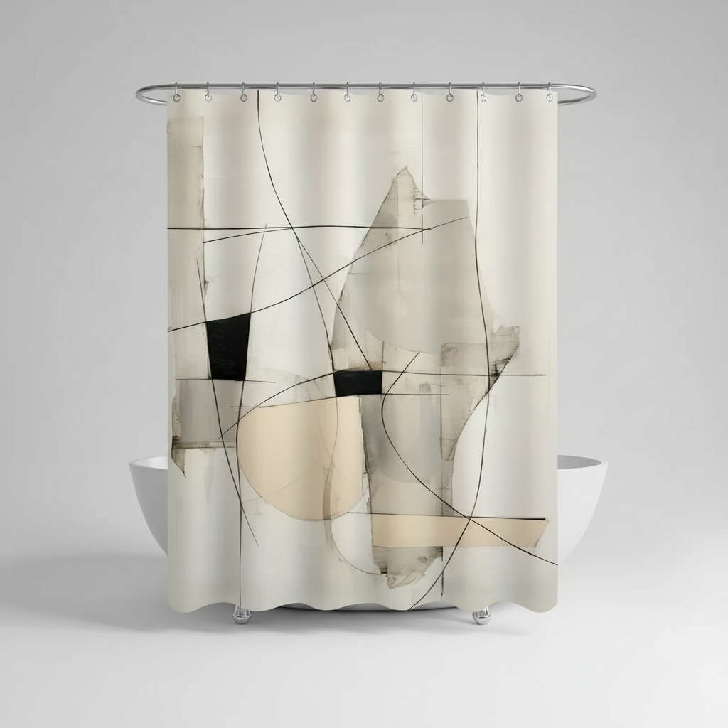 Water-Resistant Fabric Drapes - Single Space Design
