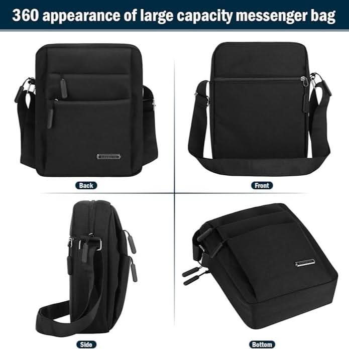 AquaGuard - Versatile Waterproof Crossbody Bag with Security Features
