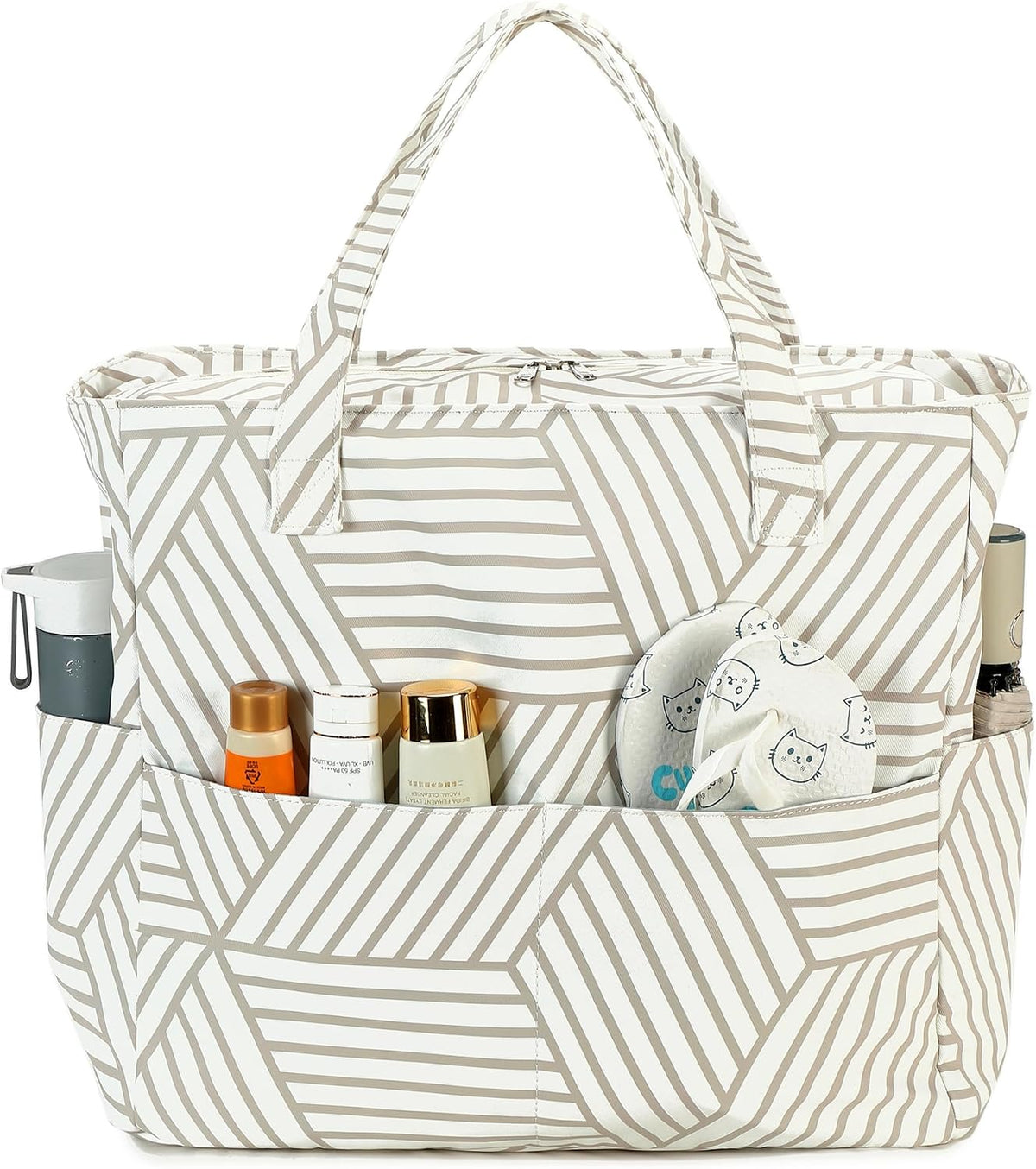 Versatile Waterproof Tote with Separate Wet Storage