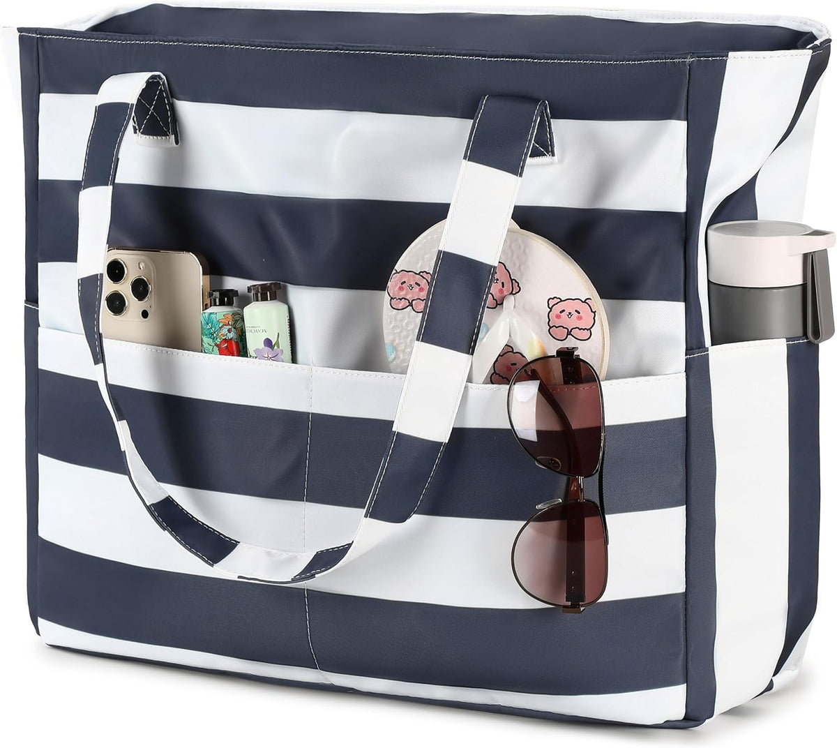 Versatile Waterproof Tote with Separate Wet Storage
