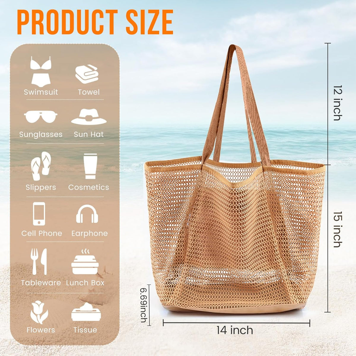 Ultimate Waterproof Tote Bag for Summer Escapades