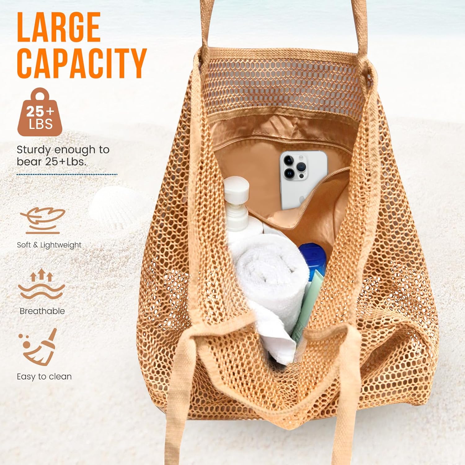 Ultimate Waterproof Tote Bag for Summer Escapades