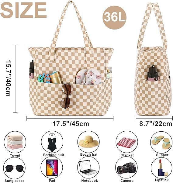 Ultimate Waterproof Tote for Beach Days | Large Capacity Bag
