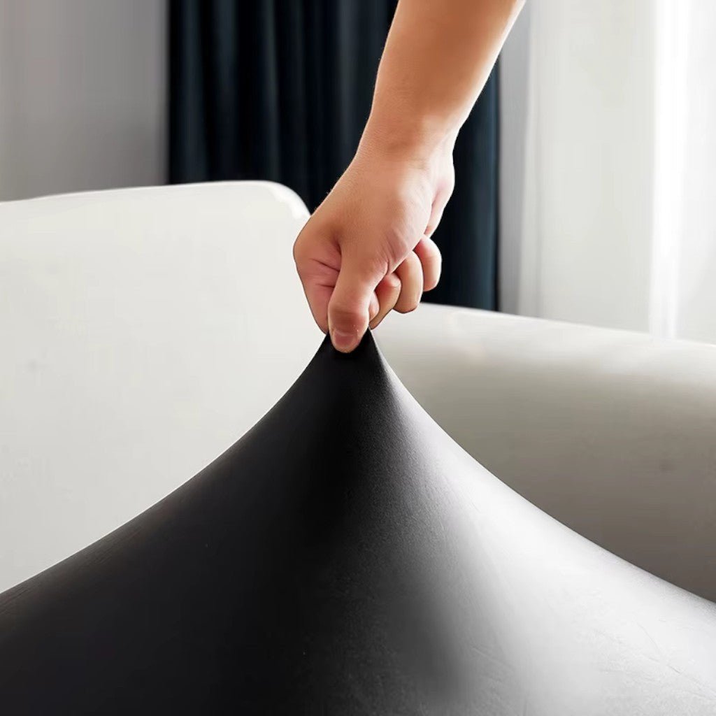 Water-Resistant Sofa Cushion Protector in PU Leather