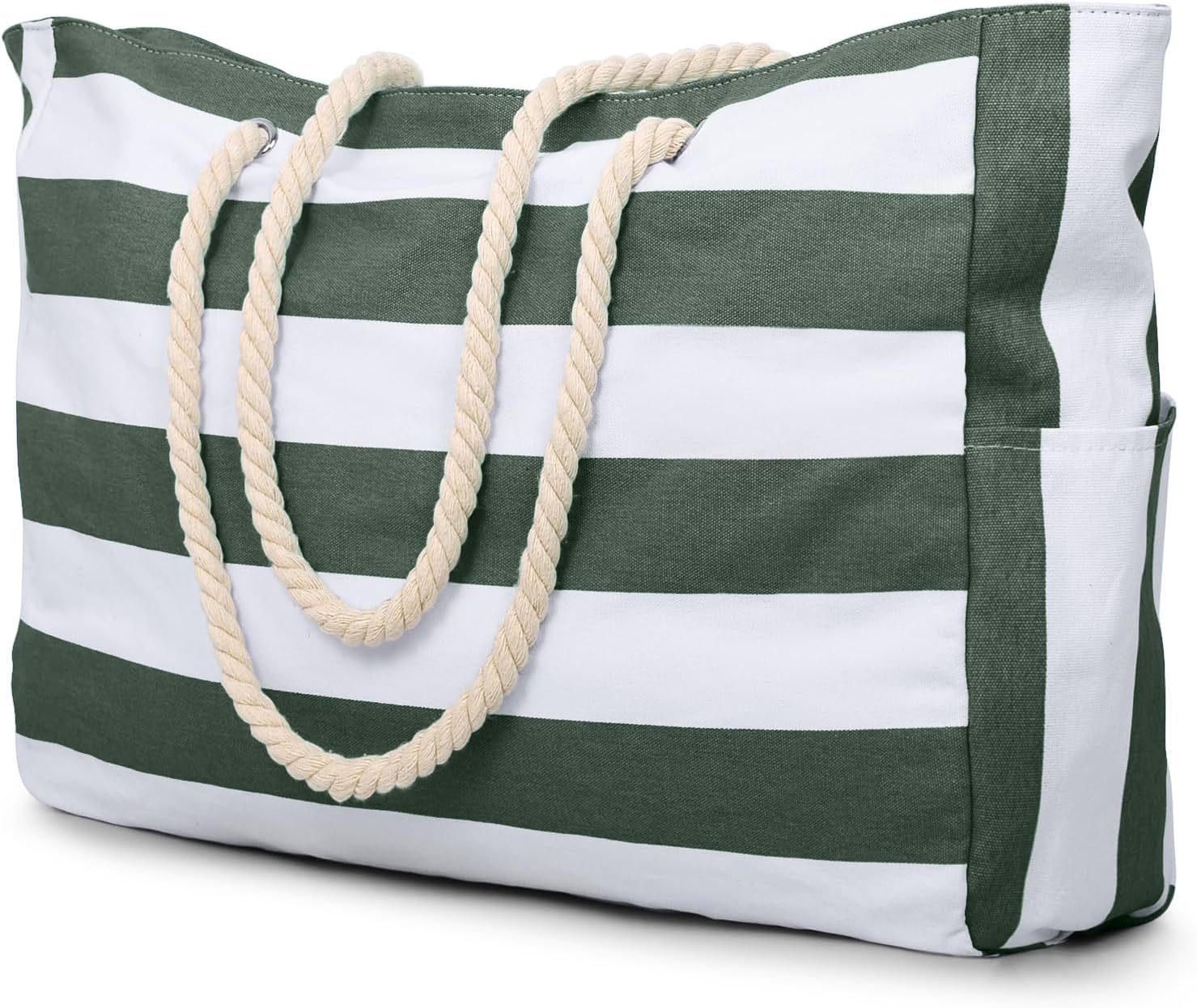 All-Weather Utility Tote with Secure Zippered Compartment