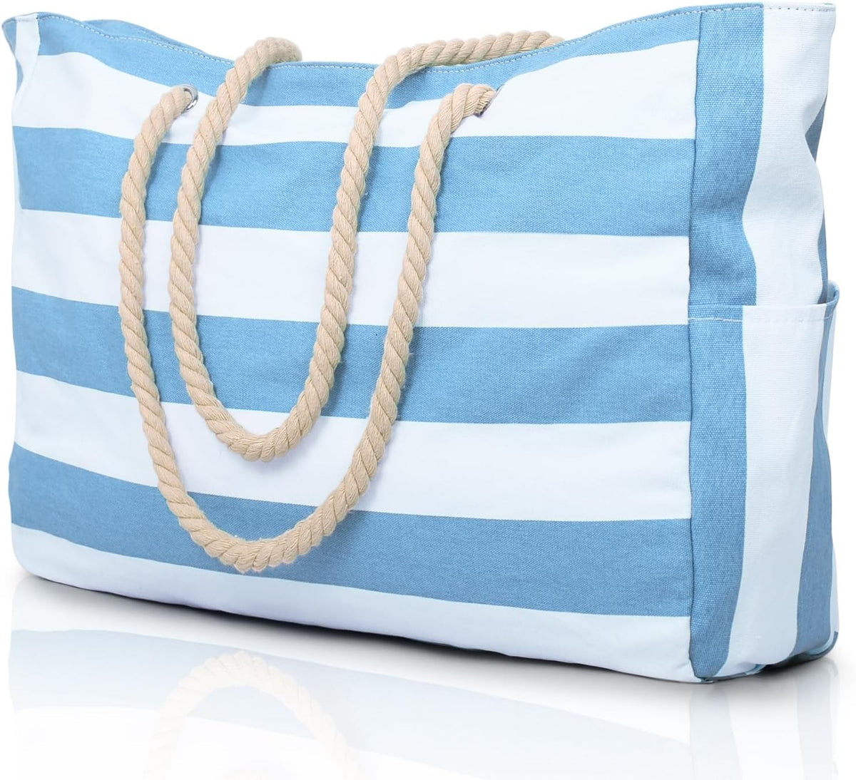 All-Weather Utility Tote with Secure Zippered Compartment