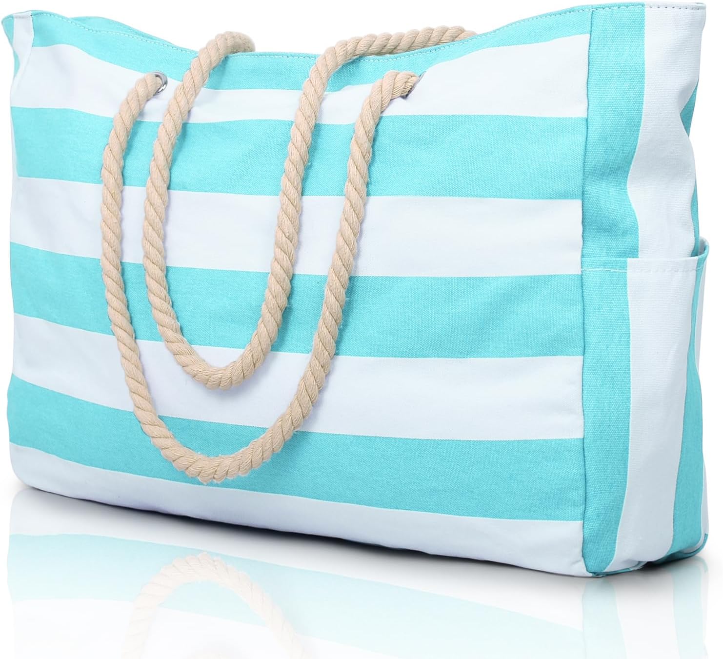 All-Weather Utility Tote with Secure Zippered Compartment