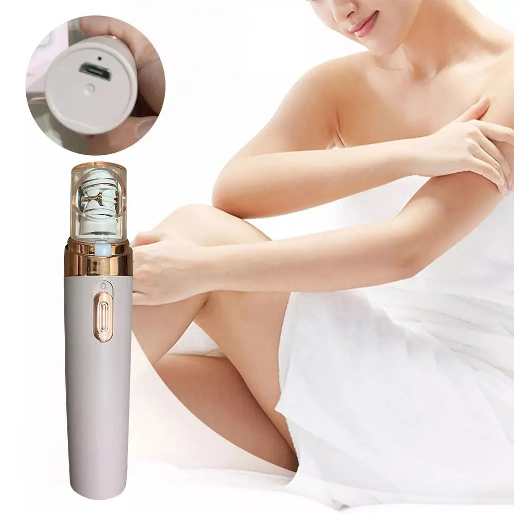 SilkGlow | Dual-Function Facial Hair Remover & Epilator | Rechargeable Convenience