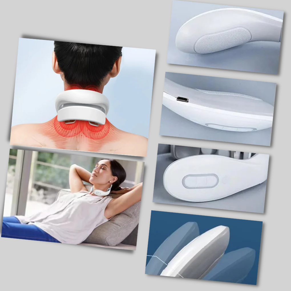Revitalize Pro | Adjustable Electric Neck and Shoulder Massager for Stress Relief