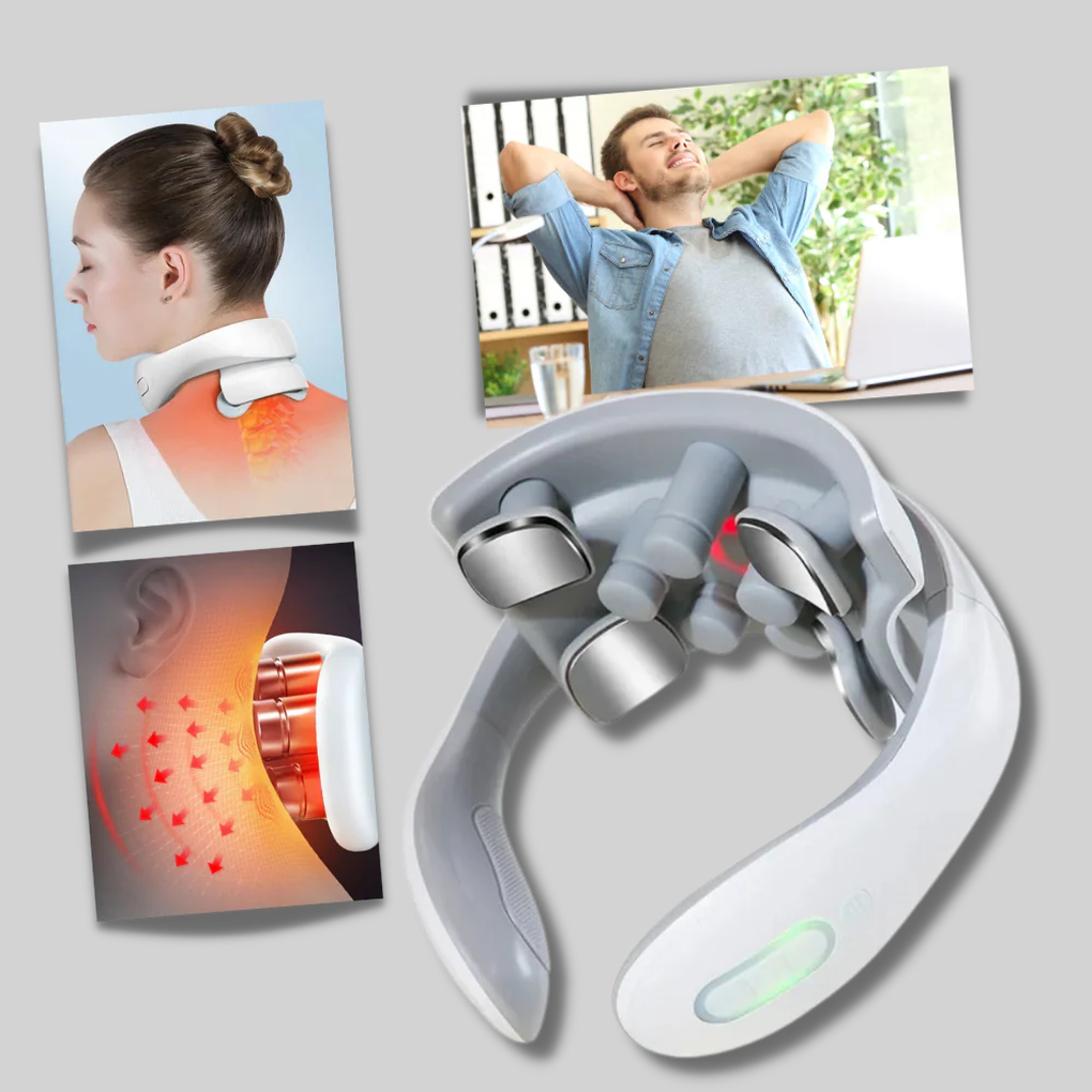 Revitalize Pro | Adjustable Electric Neck and Shoulder Massager for Stress Relief