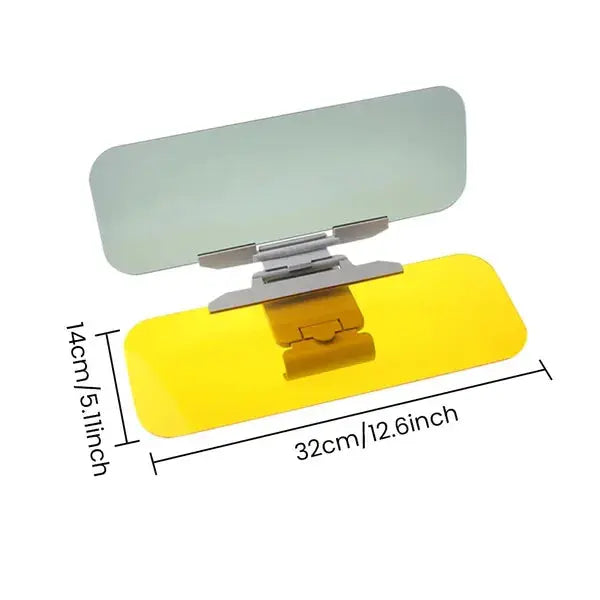VisionGuard | Day and Night Glare Reduction Shield for Safe Driving
