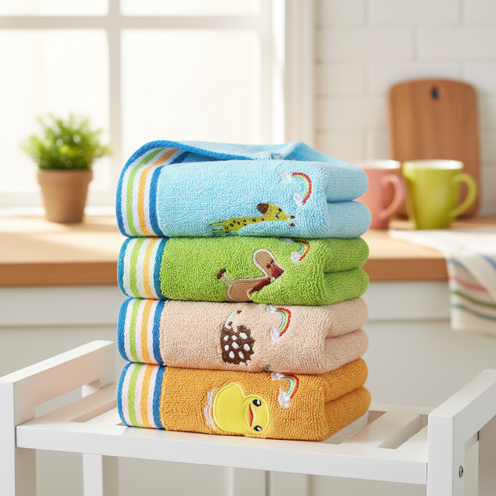 Colorful Soft Bath Towels for Everyday Use