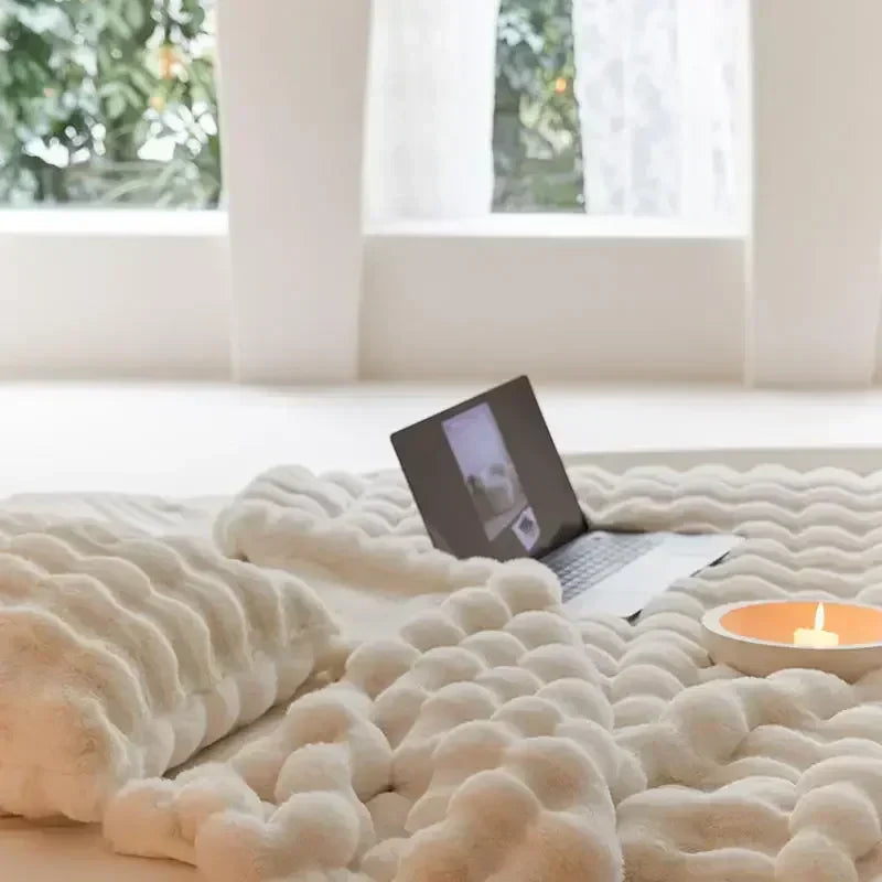 Cozy Soft Plush Throw Blanket