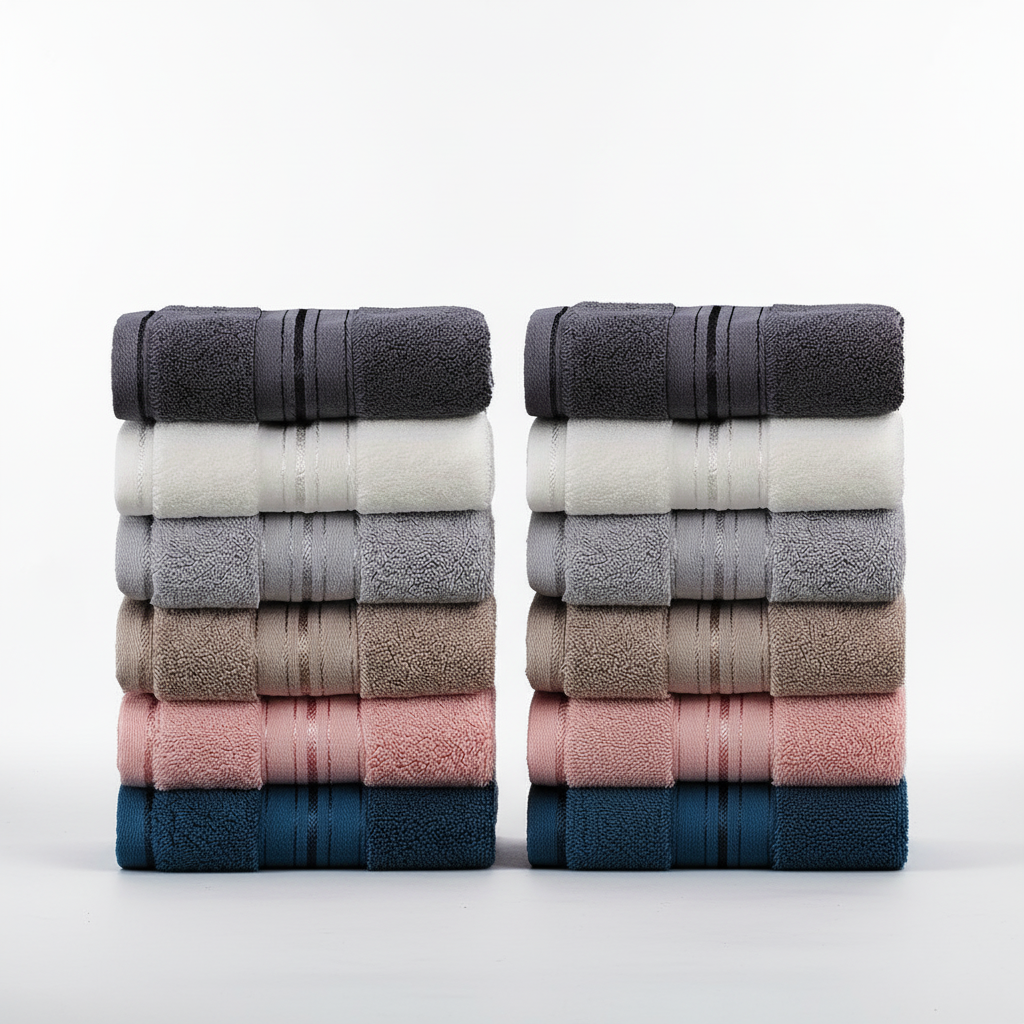 Set of Soft Terry Bath Towels