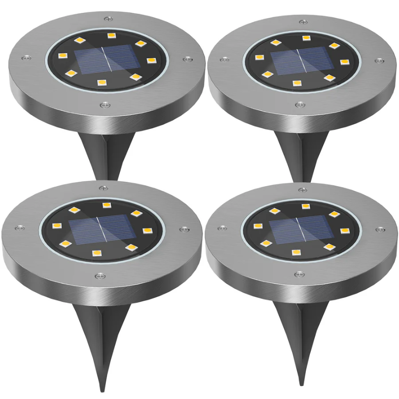 Outdoor Weather-Resistant Light with Stainless Steel Appearance