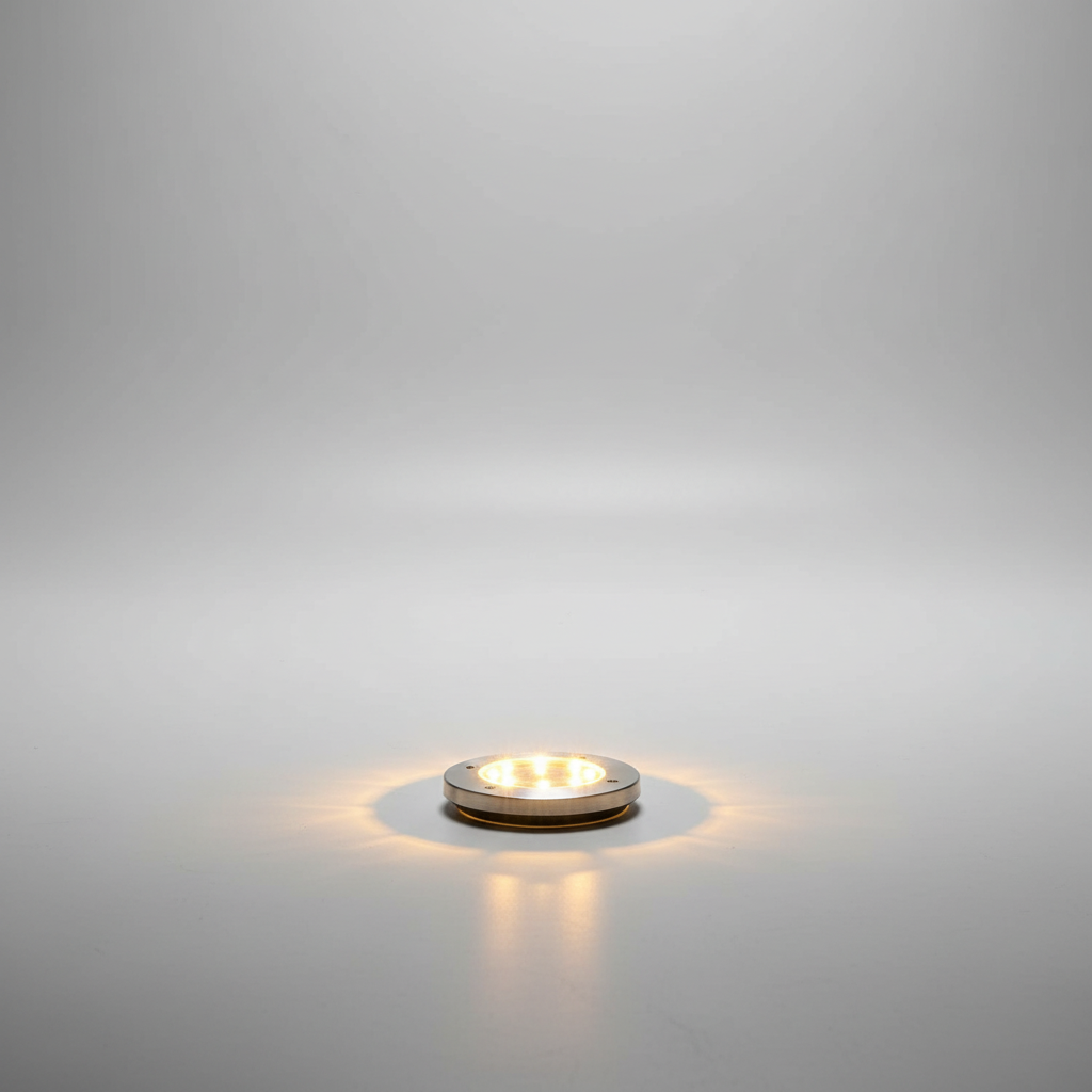 Outdoor Weather-Resistant Light with Stainless Steel Appearance