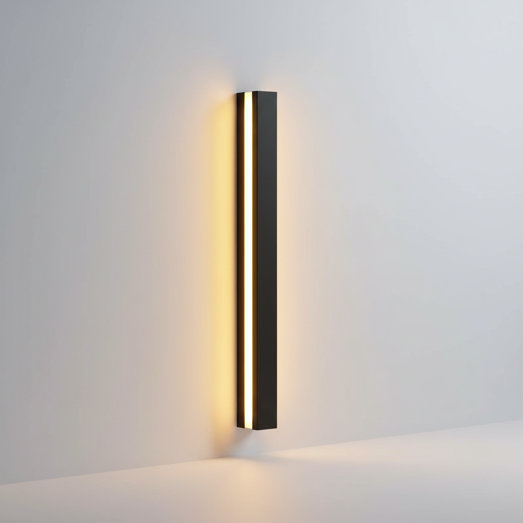 Durable Outdoor Light Fixture - Metal and Acrylic Construction