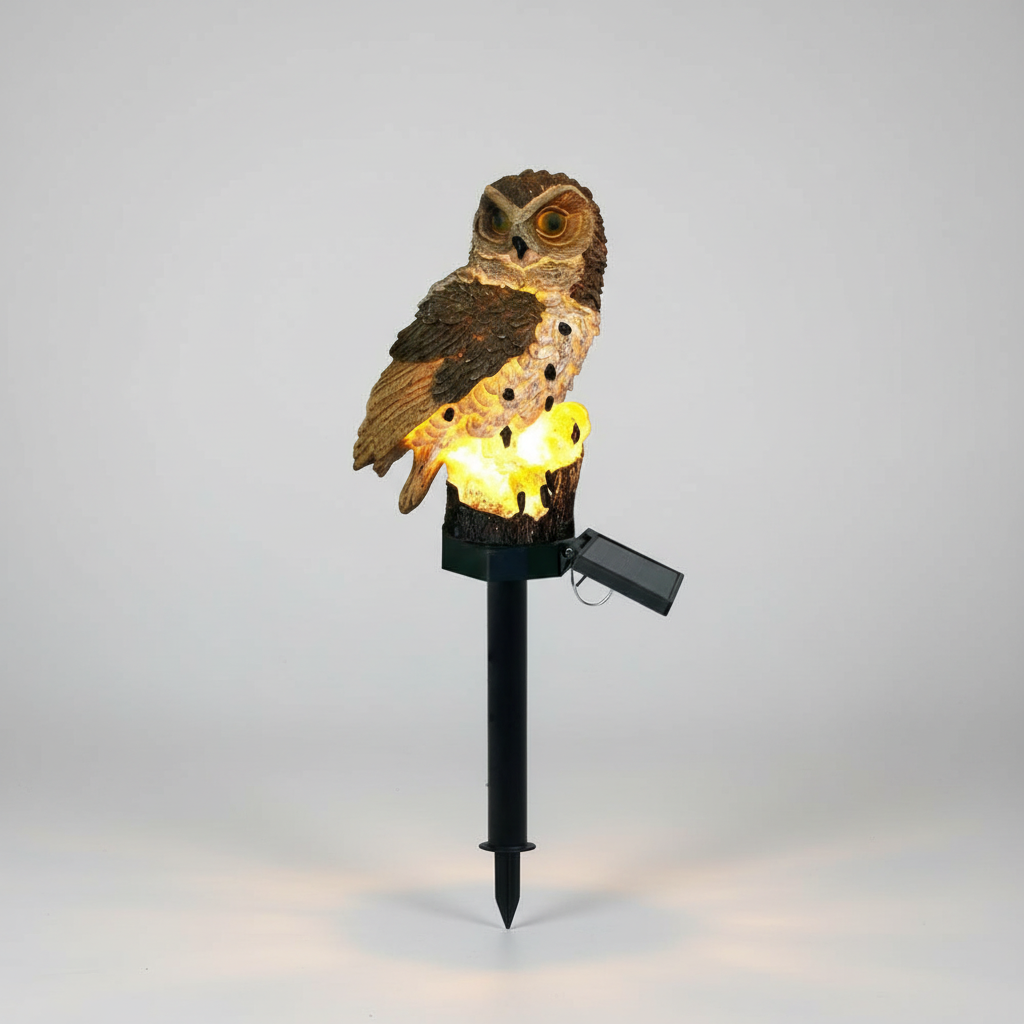 Outdoor Decorative Light Sculpture for Gardens - Weather Resistant