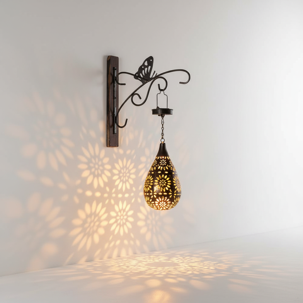 Outdoor Hanging Light Fixture – Weather-Resistant Design
