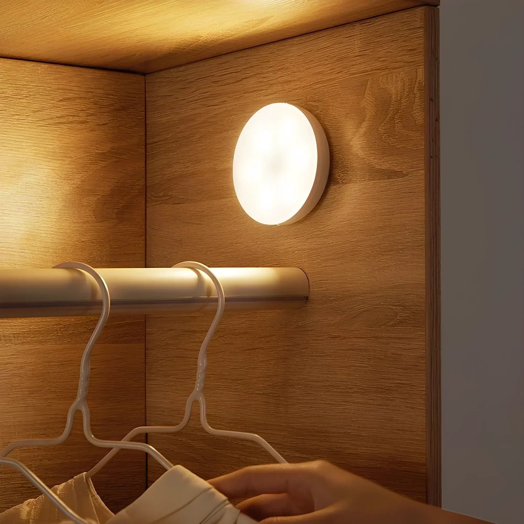 Portable Rechargeable Night Lamp - Circle Design