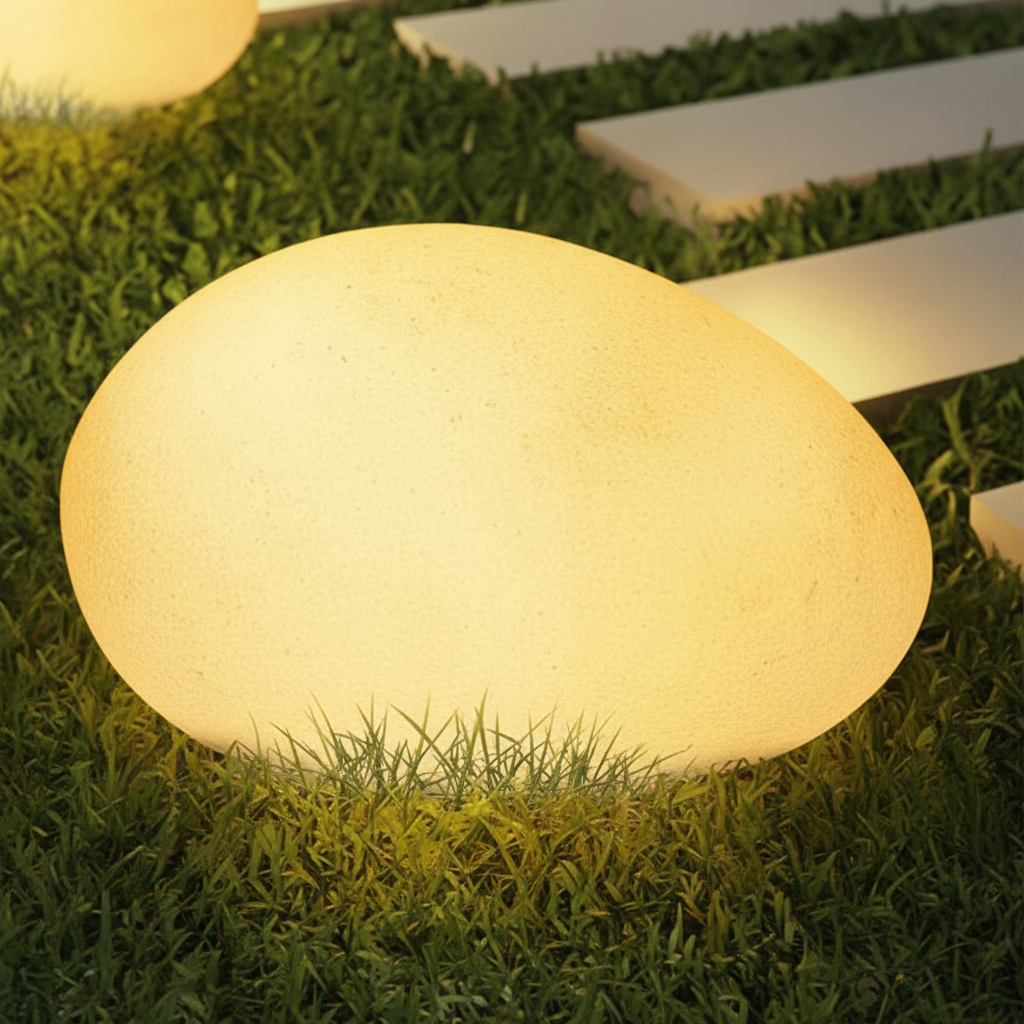 Wireless Rechargeable Outdoor Lamp - Garden Glow Stone