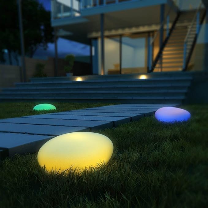 Wireless Rechargeable Outdoor Lamp - Garden Glow Stone