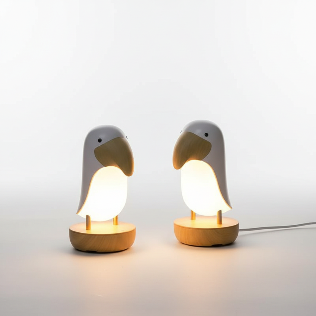 Wireless Rechargeable Desk Lamp - Portable and Adjustable
