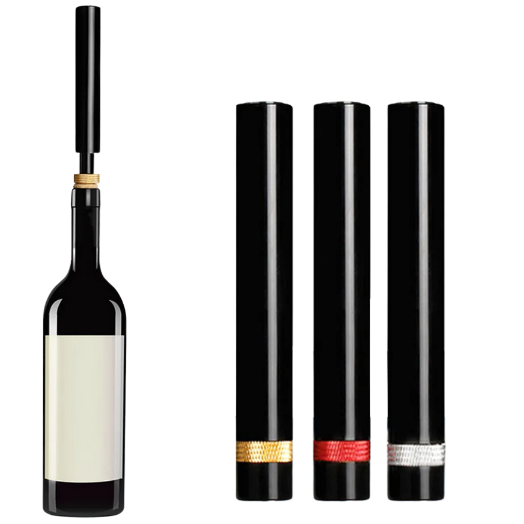 Effortless Wine Opening Tool with Air Pressure Technology