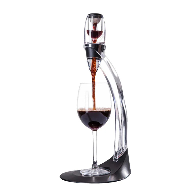 Elegant Wine Aeration Kit with Filter and Display Holder