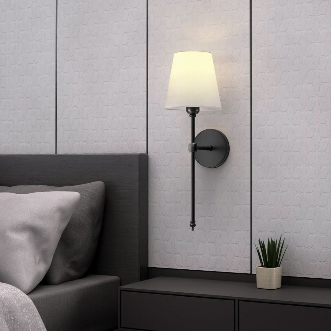 Set of Wireless Wall Lamps for Decorative Lighting