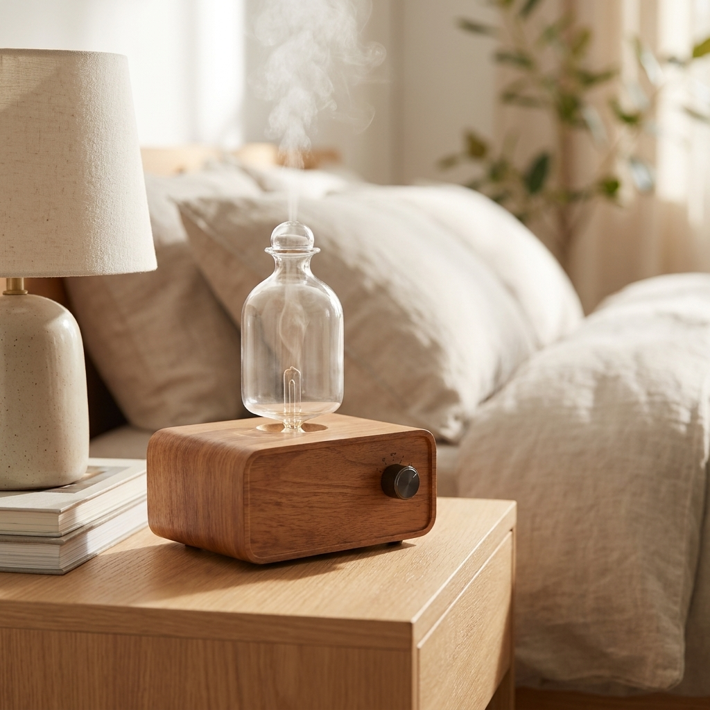 Portable Aromatherapy Diffuser with Nebulizing Technology
