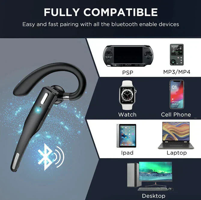 Bluetooth 5.1 Headphones | Superior Noise Reduction & Comfort