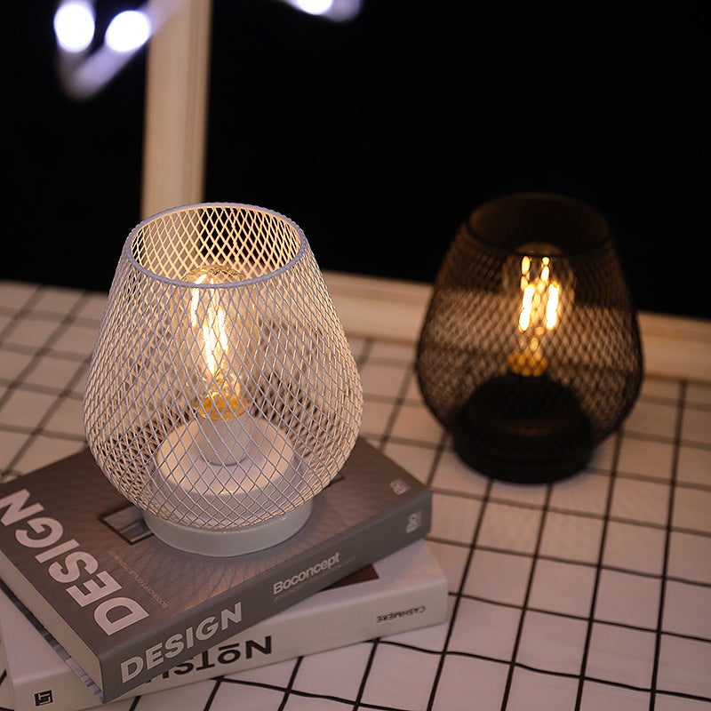 Versatile Cordless Metal Lamp - Perfect for Any Space
