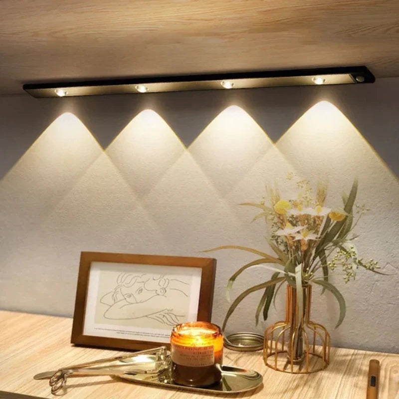 Smart Motion-Activated Cabinet Lighting with Customizable Colors