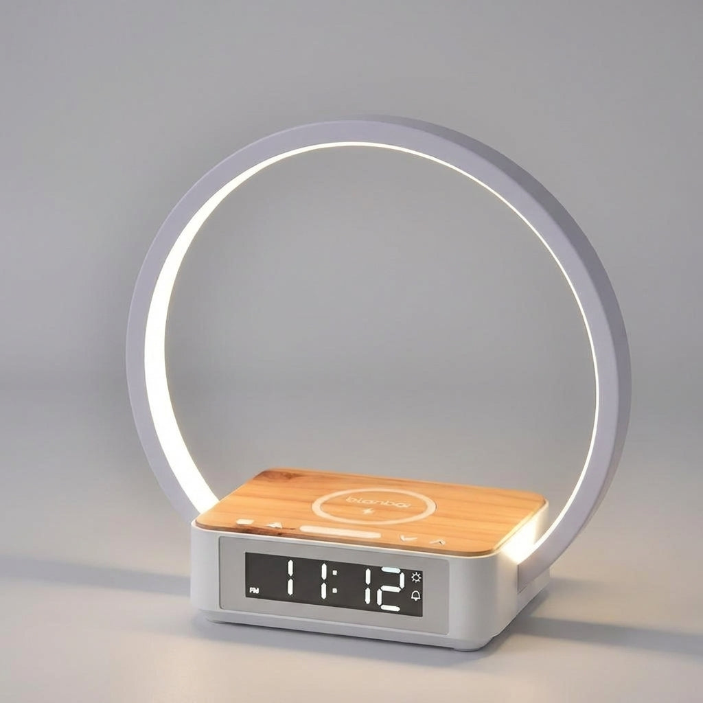 Desk Lamp with Wireless Charging Feature