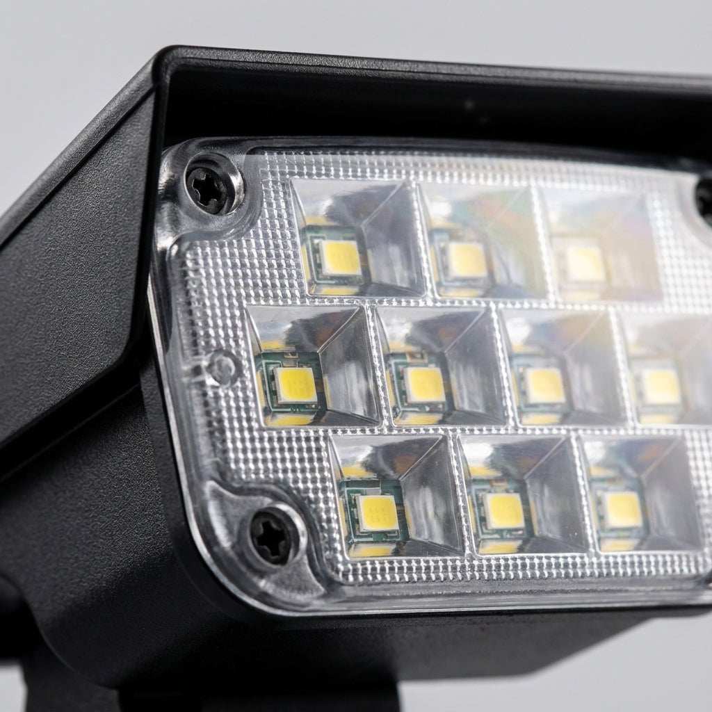 Solar-Powered Wireless Spotlight for Garden