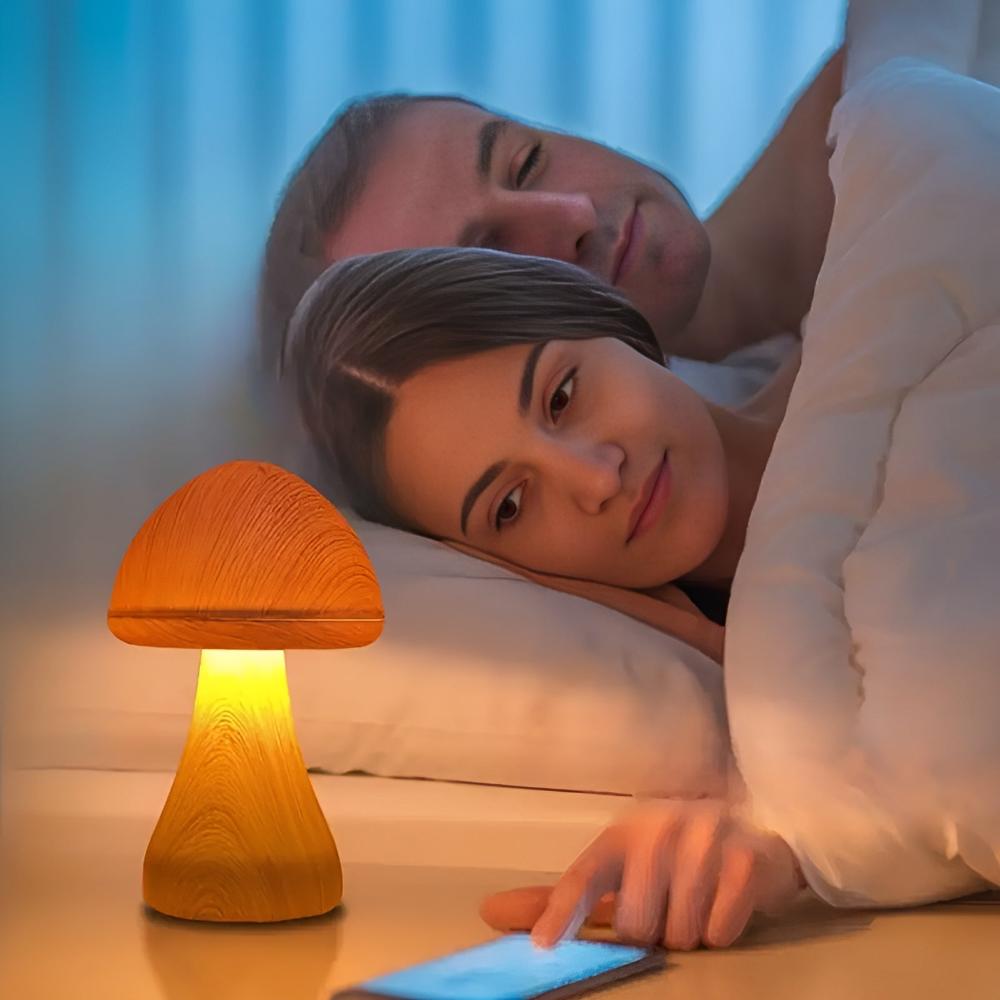Nature-Inspired LED Table Lamp with 3 Adjustable Brightness Levels
