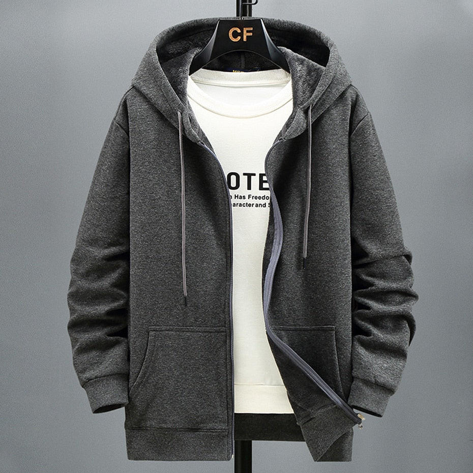 Cozy Zip-Up Hoodie Cardigan for Everyday Comfort