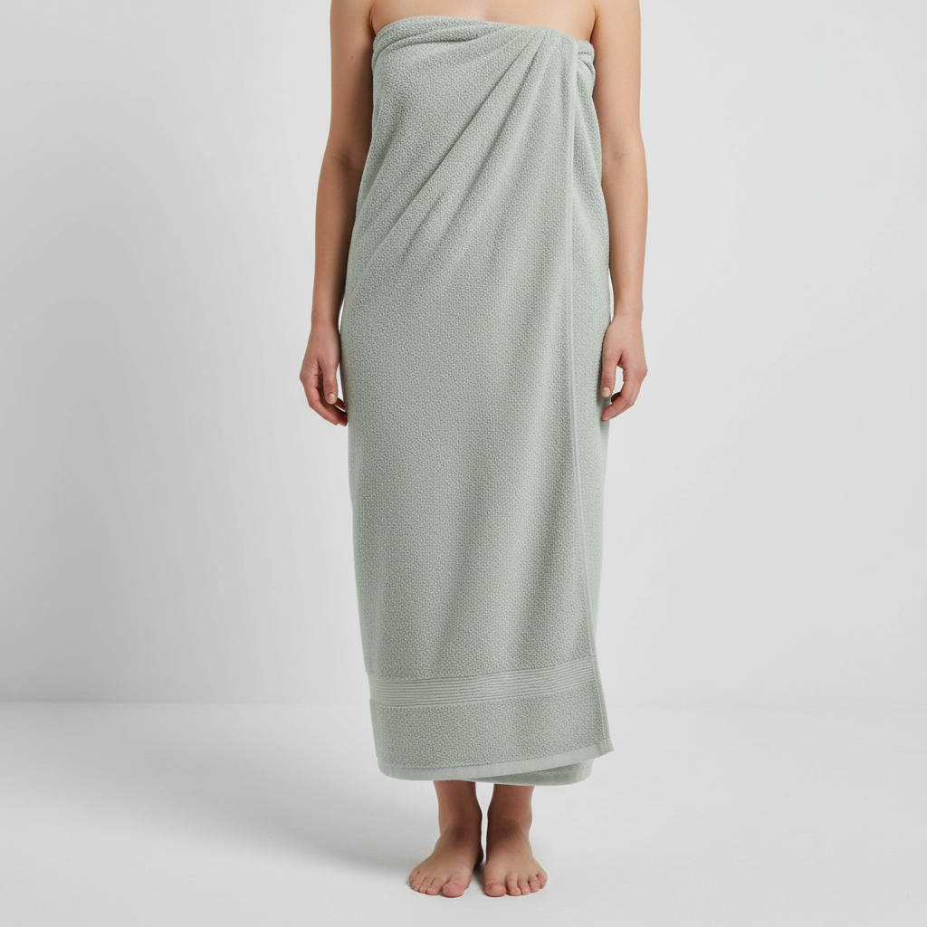 Large Cotton Bath Towel for Sauna Use - XXL Size