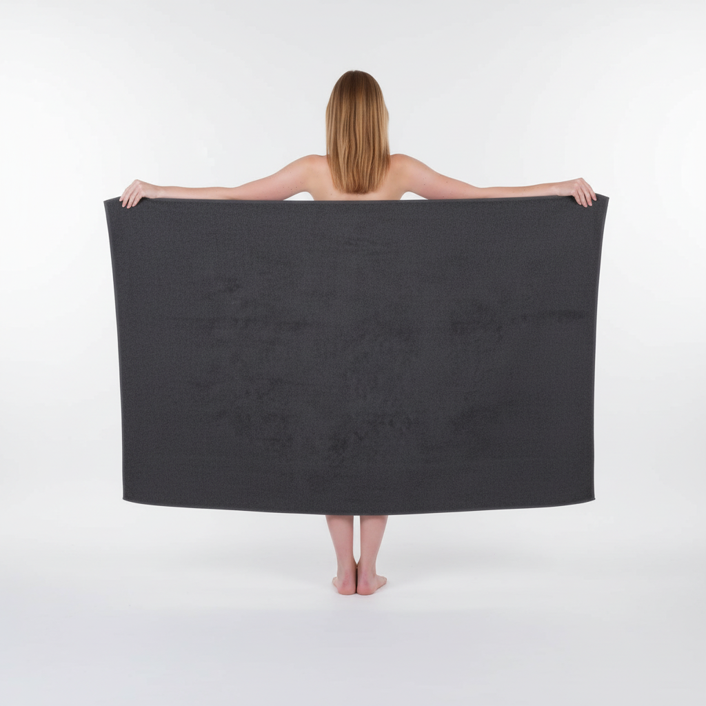 Large Cotton Bath Towel for Sauna Use - XXL Size