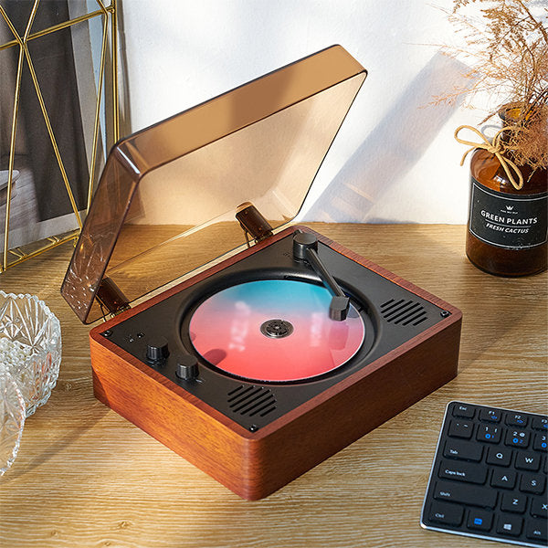 Vintage-Inspired Music Hub with Modern Connectivity