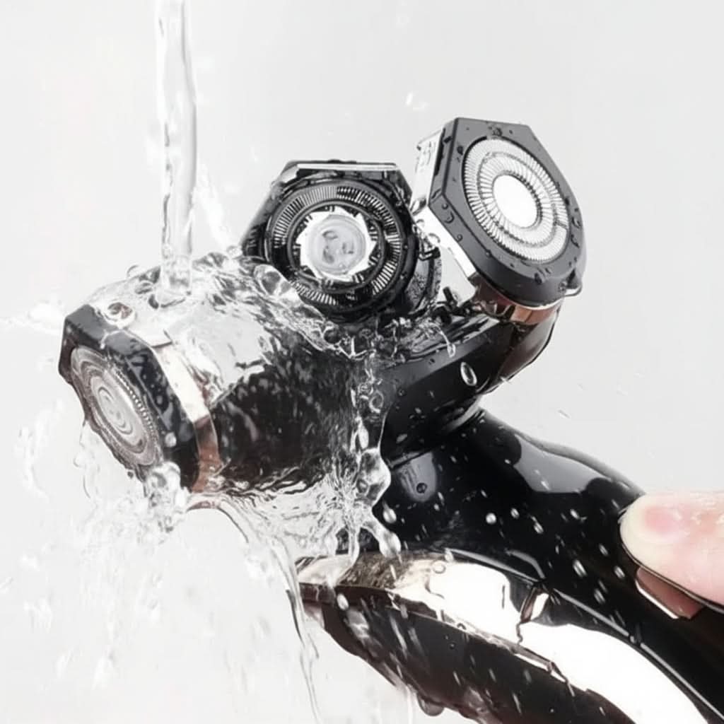 GlidePro – Rechargeable Waterproof Electric Shaver for All-Day Grooming