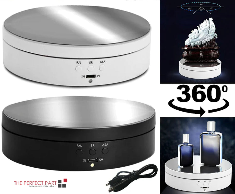 360-Degree Motorized Display Stand for Stunning Visuals