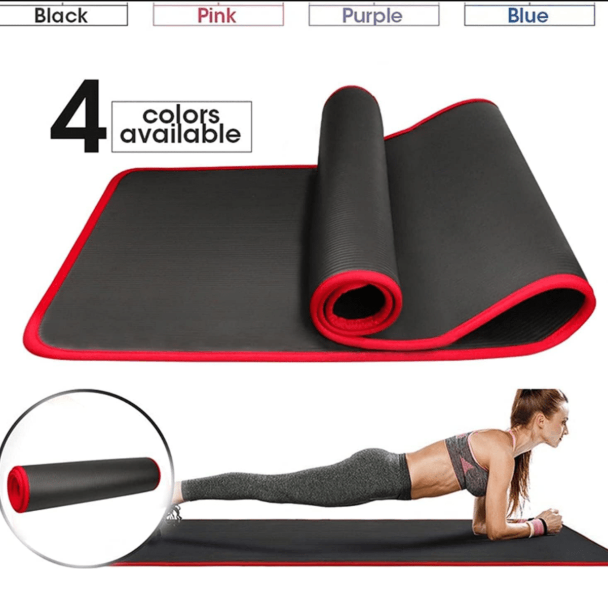 ComfortMax – Ultra Cushioned Non-Slip Yoga Mat